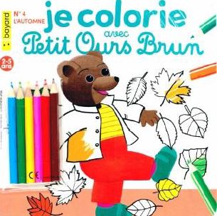 JE COLORIE AVEC PETIT OURS BRUN