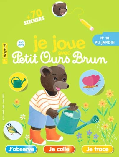 JE JOUE AVEC PETIT OURS BRUN